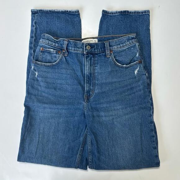 Abercrombie & Fitch 90's Straight Ultra High Rise Jean - Picture 2 of 5